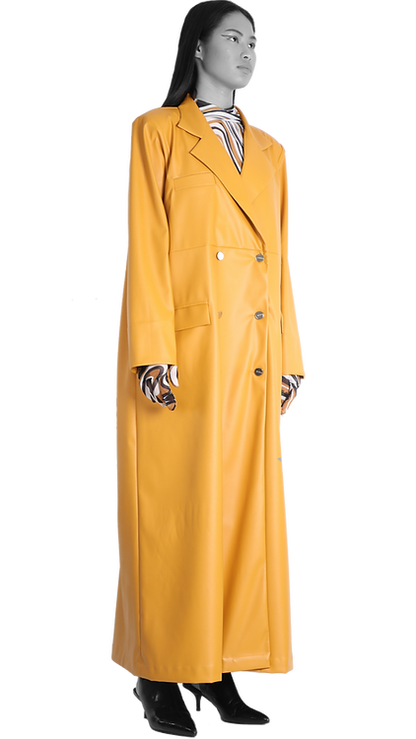 Leather Suit Abaya