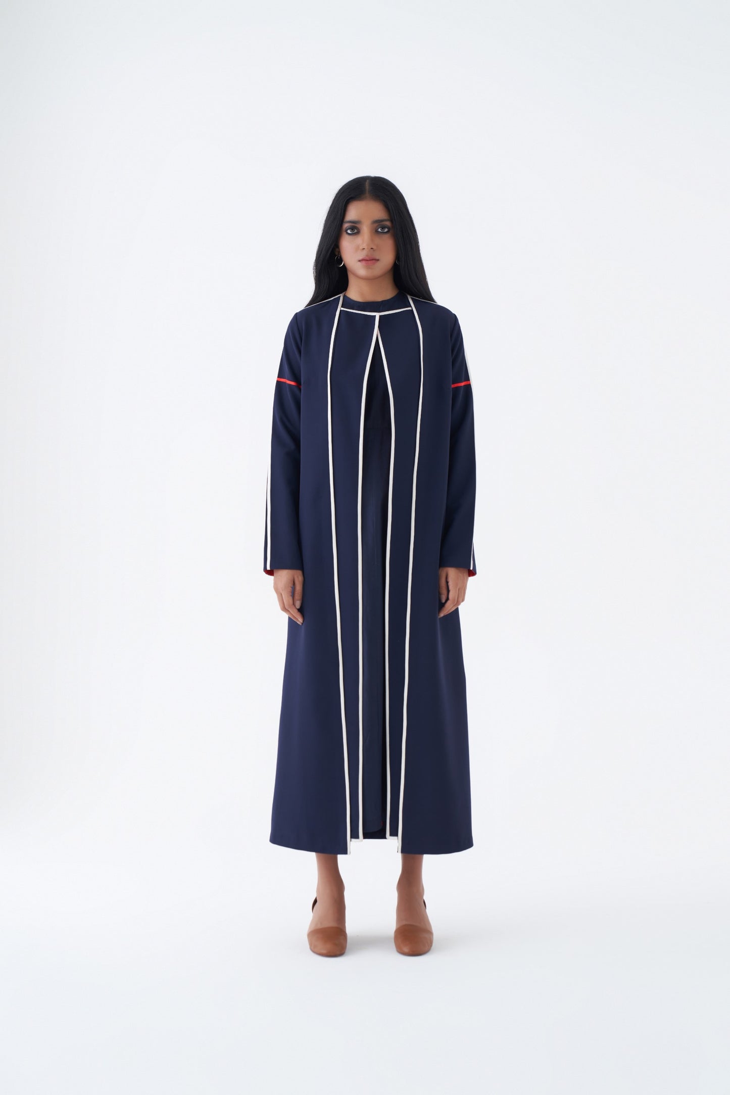Sapphire Abaya with sleeves-24202