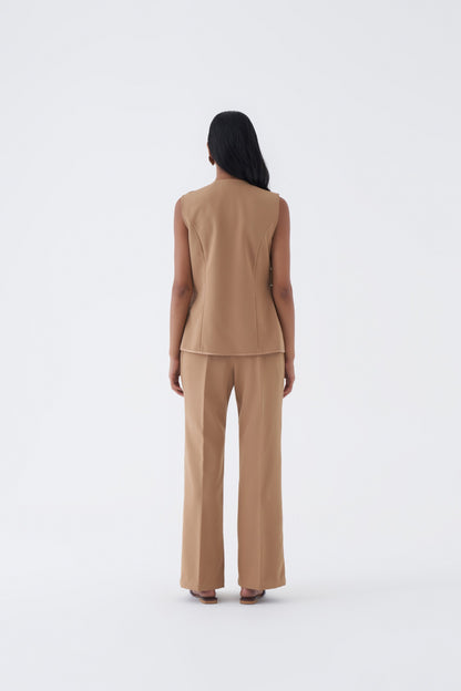 Taupe Jumpsuit-S006